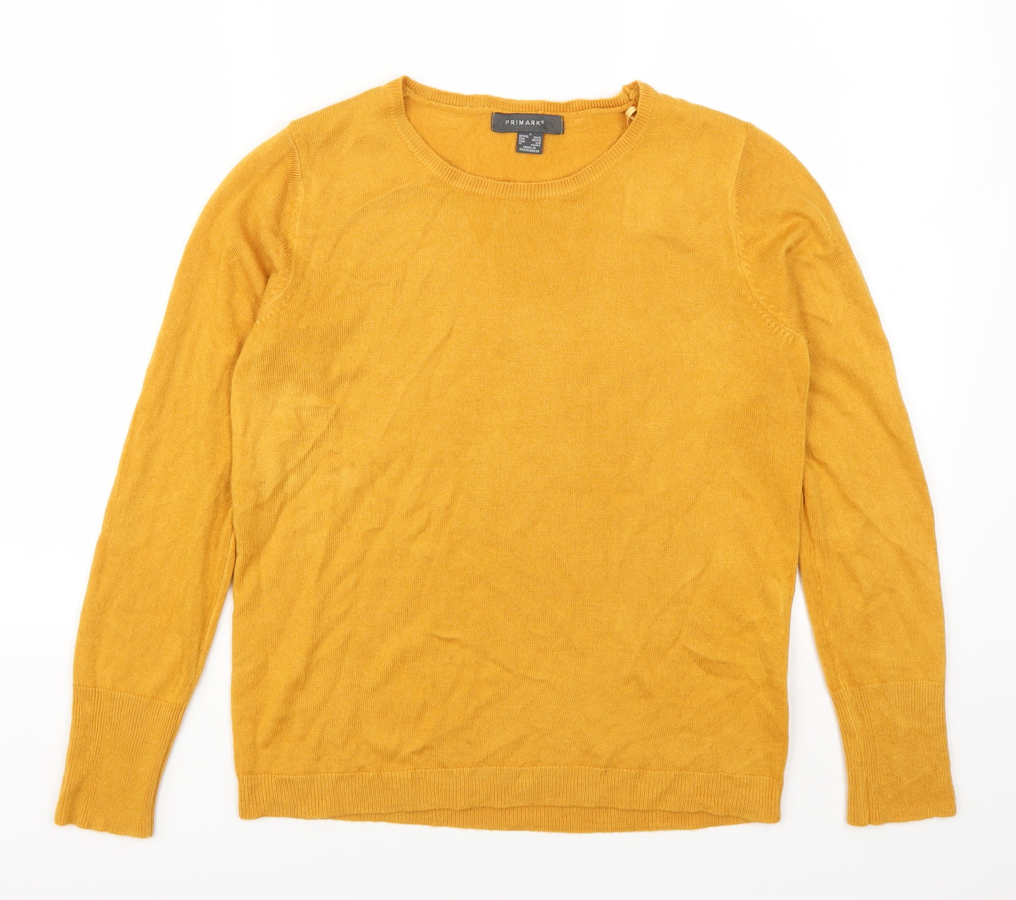 Primark Womens Orange   Pullover Jumper Size 10