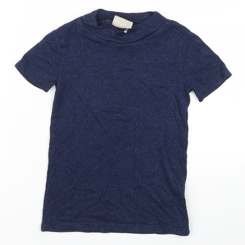 NEXT Girls Blue   Basic T-Shirt Size 6 Years