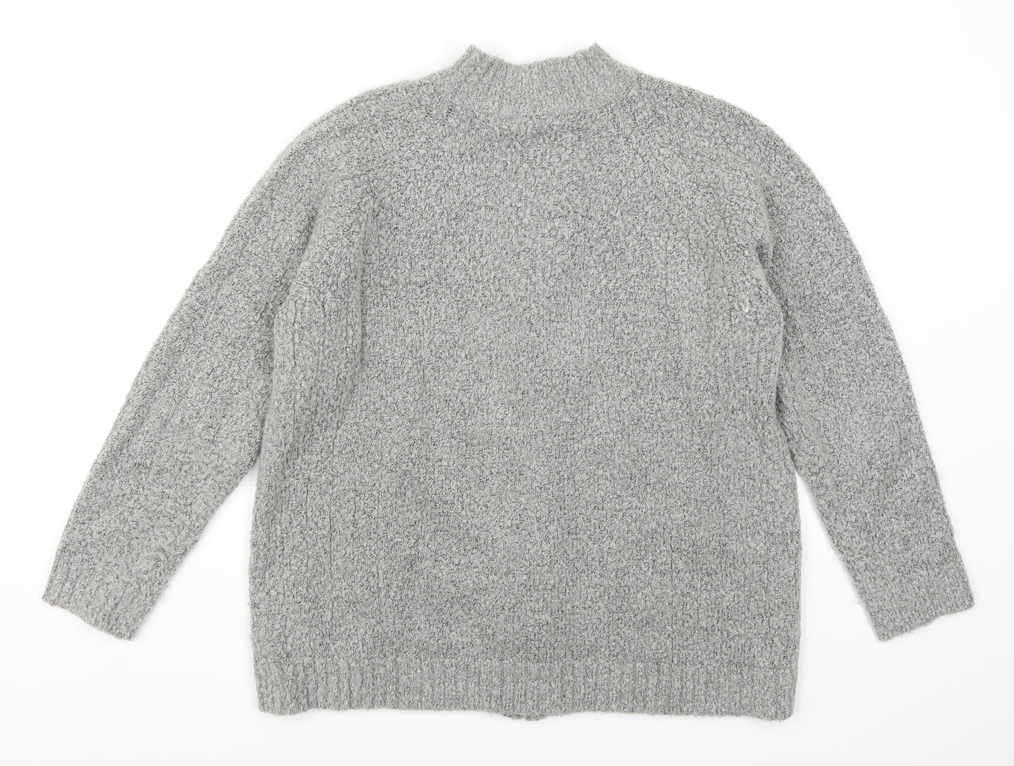 EWM Womens Grey   Cardigan Jumper Size 14