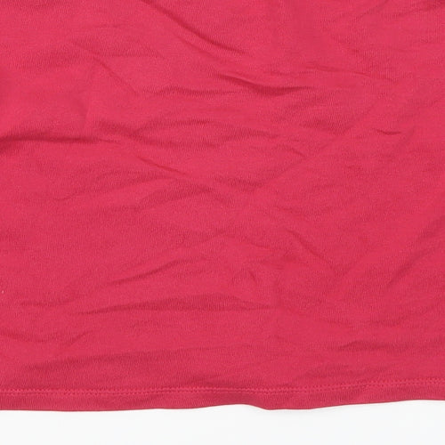 H&M Girls Pink Striped  Pullover Sweatshirt Size 11-12 Years