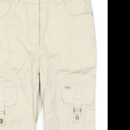 Daily Sports Womens Beige   Cargo Trousers Size 12