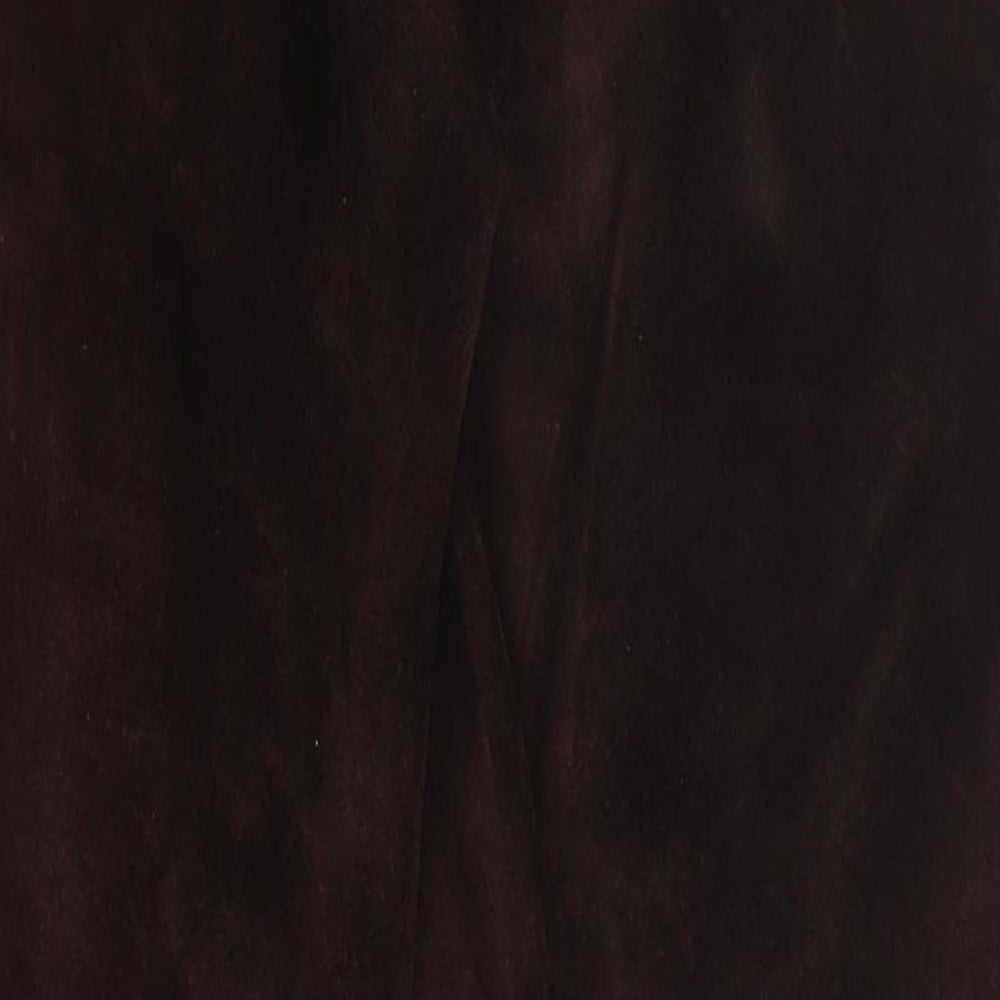 MNG Womens Brown   Trousers  Size 14 L31 in