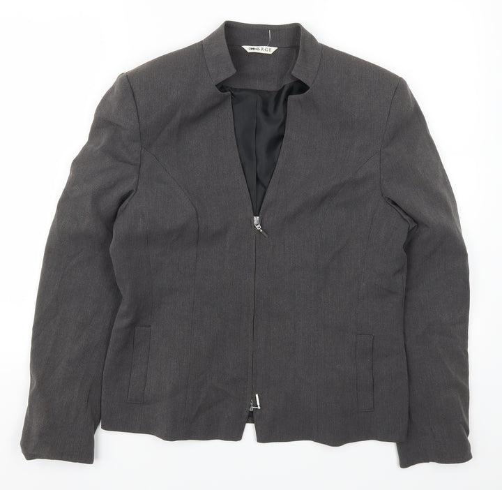George Womens Grey Jacket Size 14