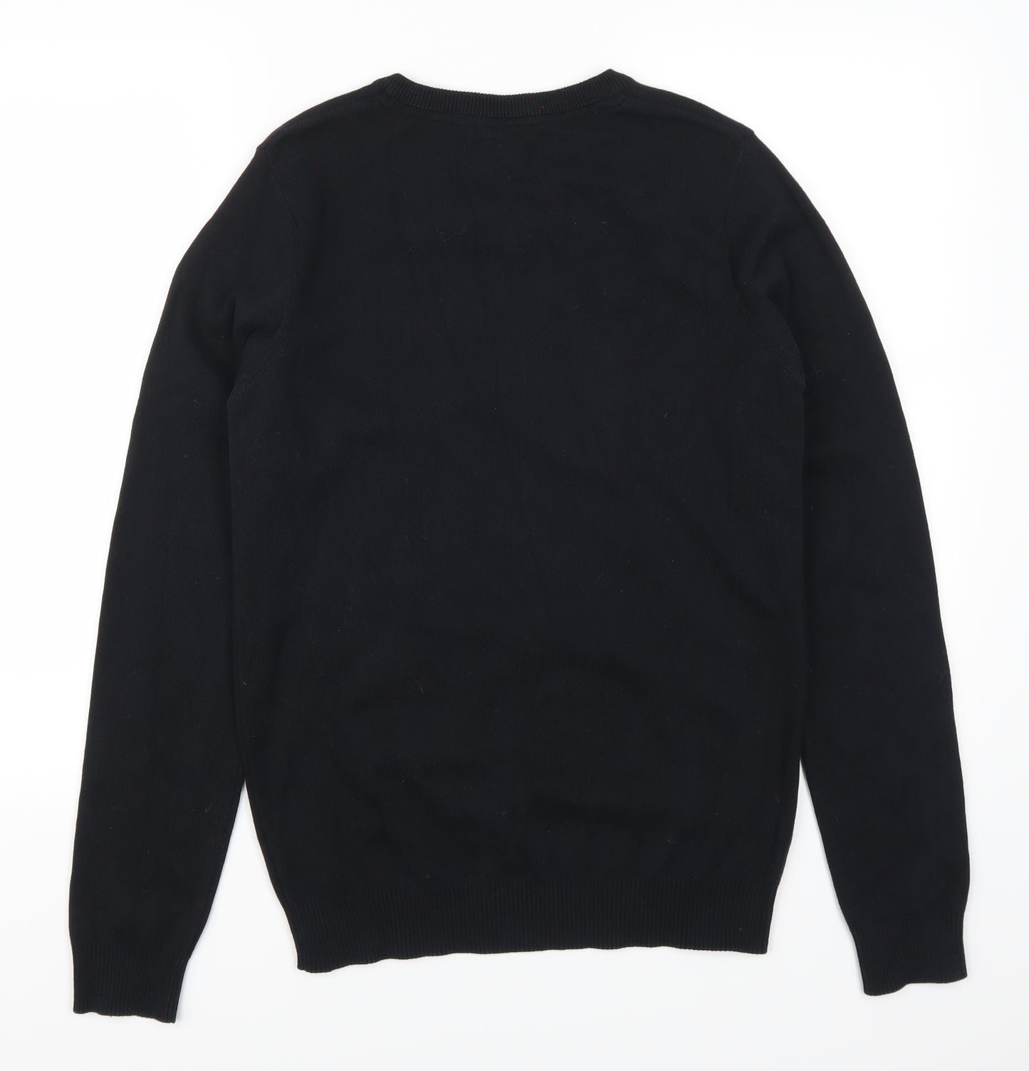 Marks and Spencer Boys Black   Pullover Jumper Size 15-16 Years