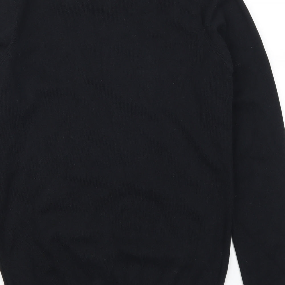 Marks and Spencer Boys Black   Pullover Jumper Size 15-16 Years