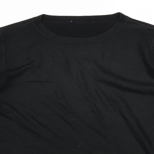 BHS Womens Black   Pullover Jumper Size 12