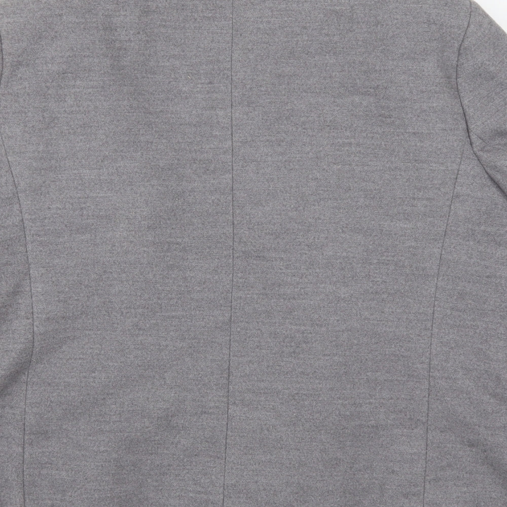 Marks and Spencer Womens Grey   Pea Coat Coat Size 16