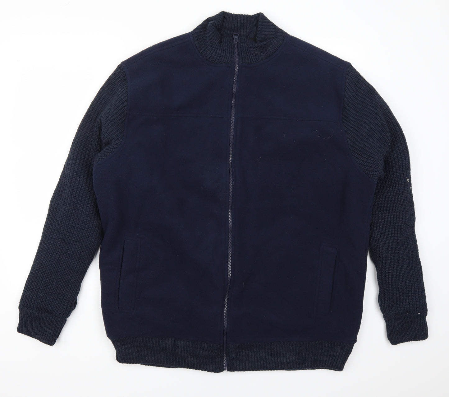James Pringle Mens Blue  Fleece Jacket  Size XL