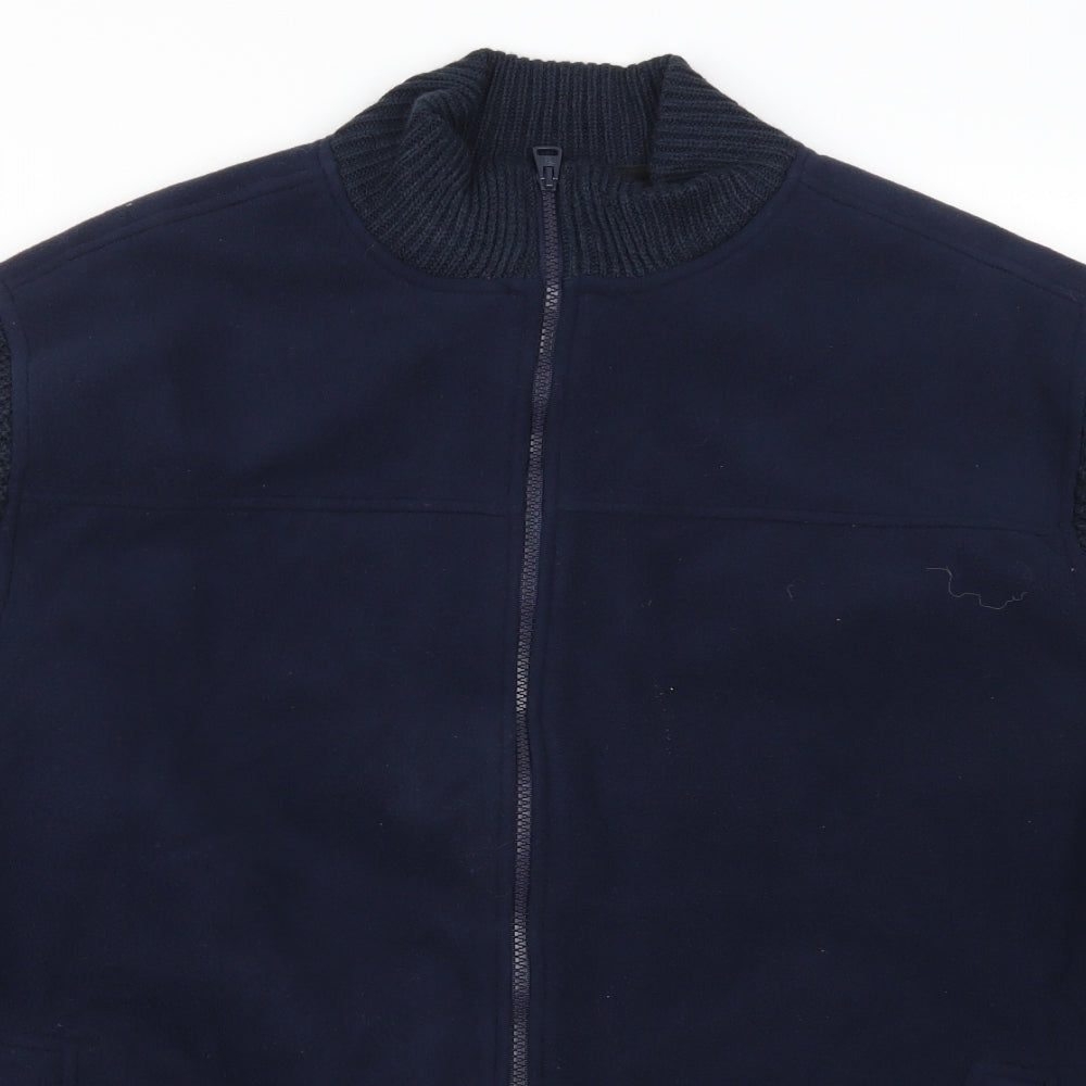James Pringle Mens Blue  Fleece Jacket  Size XL
