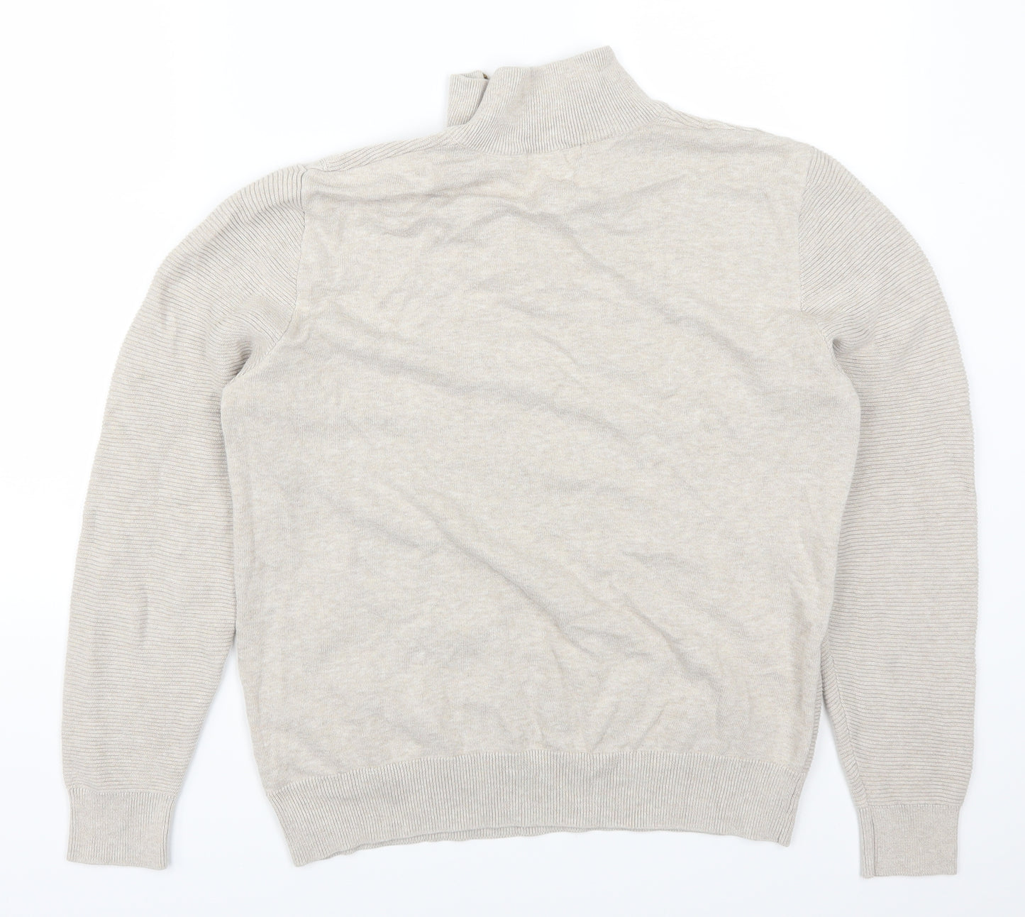 TU Mens Beige   Pullover Jumper Size M