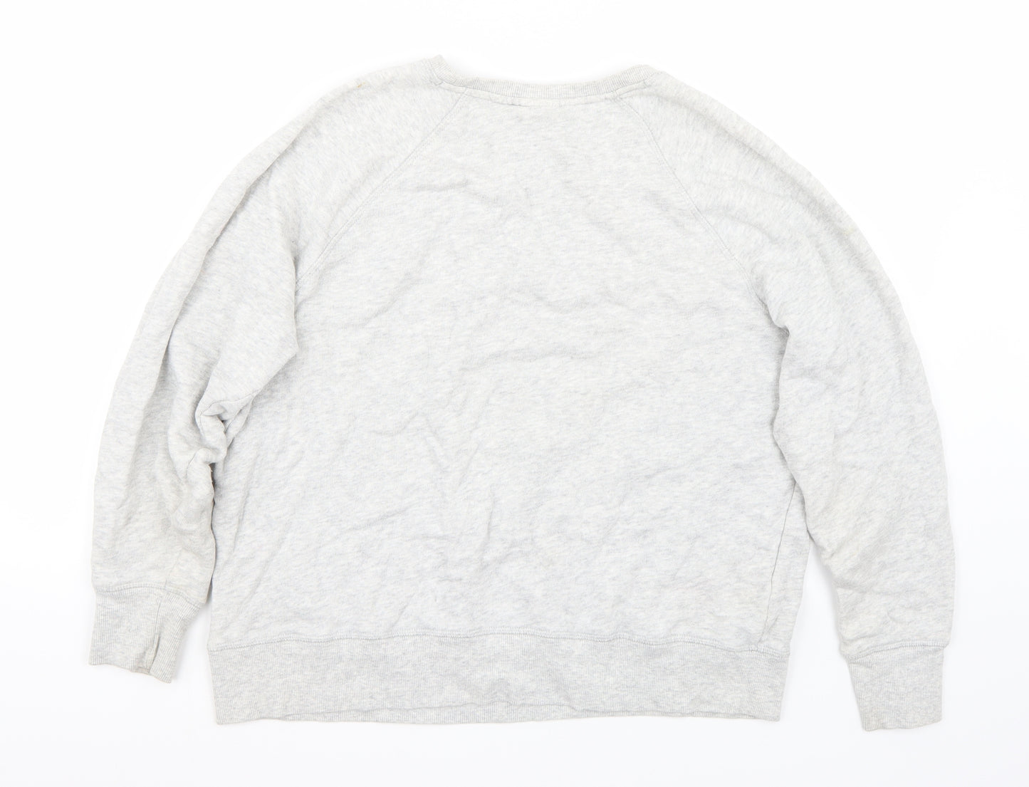 H&M Womens Grey   Pullover Jumper Size L
