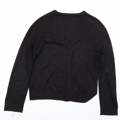 Marks and Spencer Womens Black   Cardigan Jumper Size 16