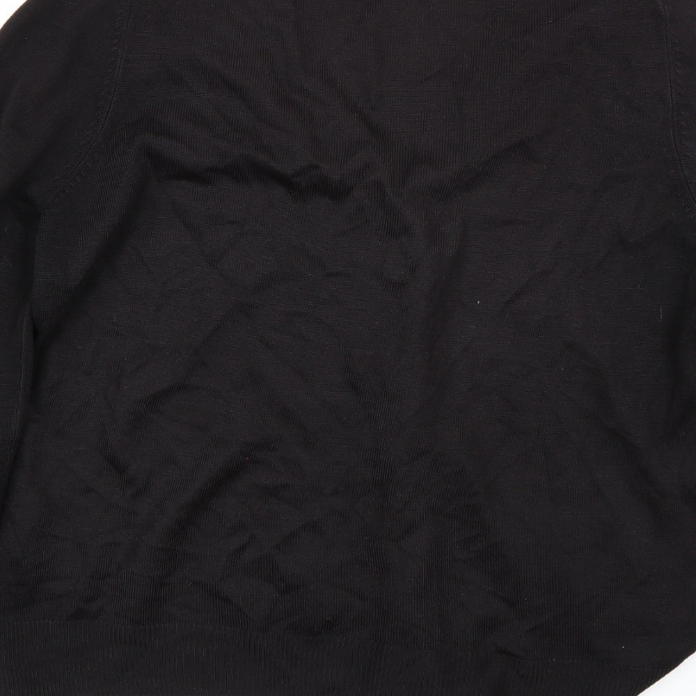 Marks and Spencer Womens Black   Cardigan Jumper Size 16
