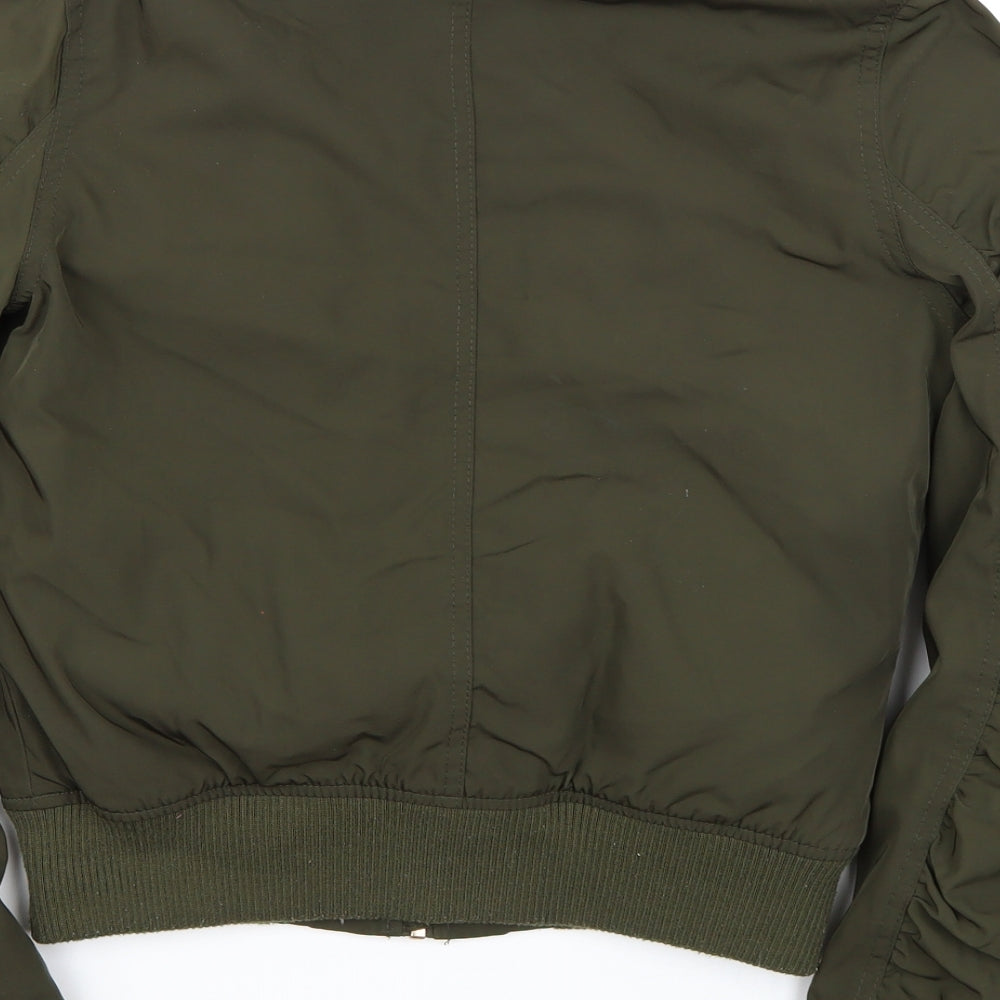 Papaya Womens Green   Jacket Coat Size 8