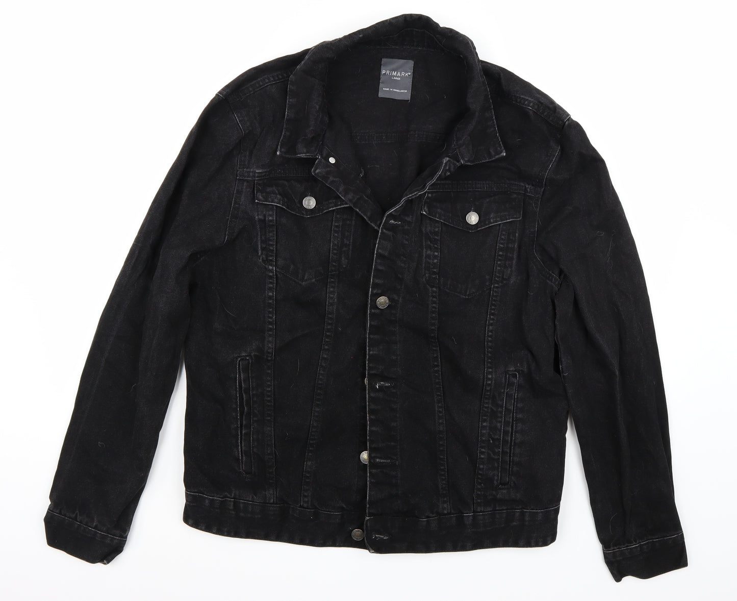 Primark Womens Black   Jacket Coat Size L