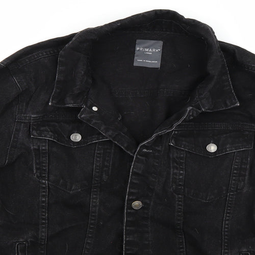 Primark Womens Black   Jacket Coat Size L