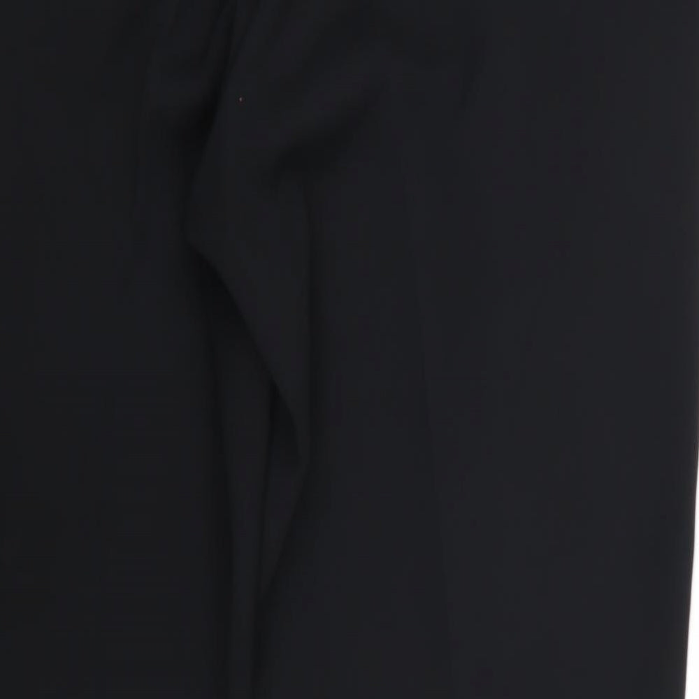 Coast Womens Black   Trousers  Size 16 L29 in