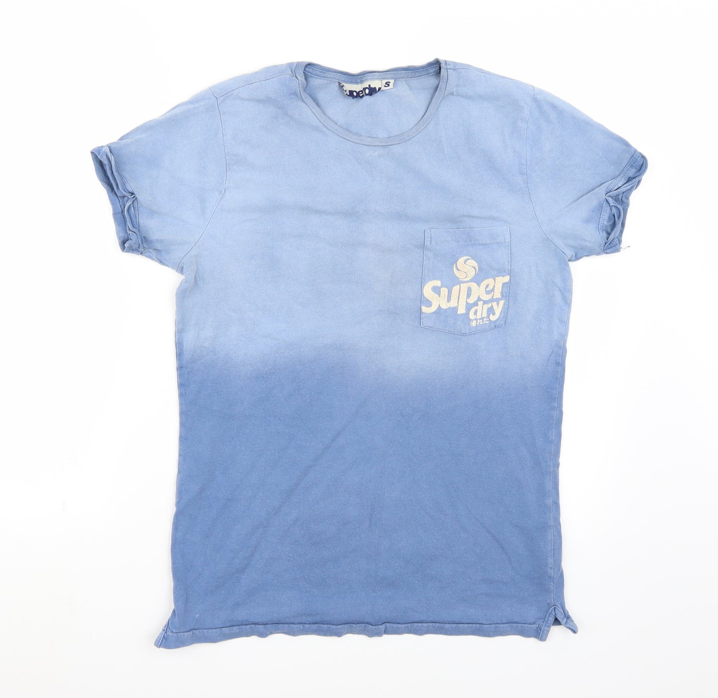 Superdry Mens Blue    T-Shirt Size S