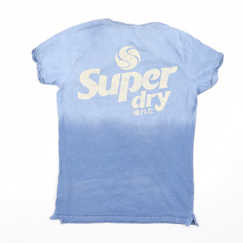 Superdry Mens Blue    T-Shirt Size S