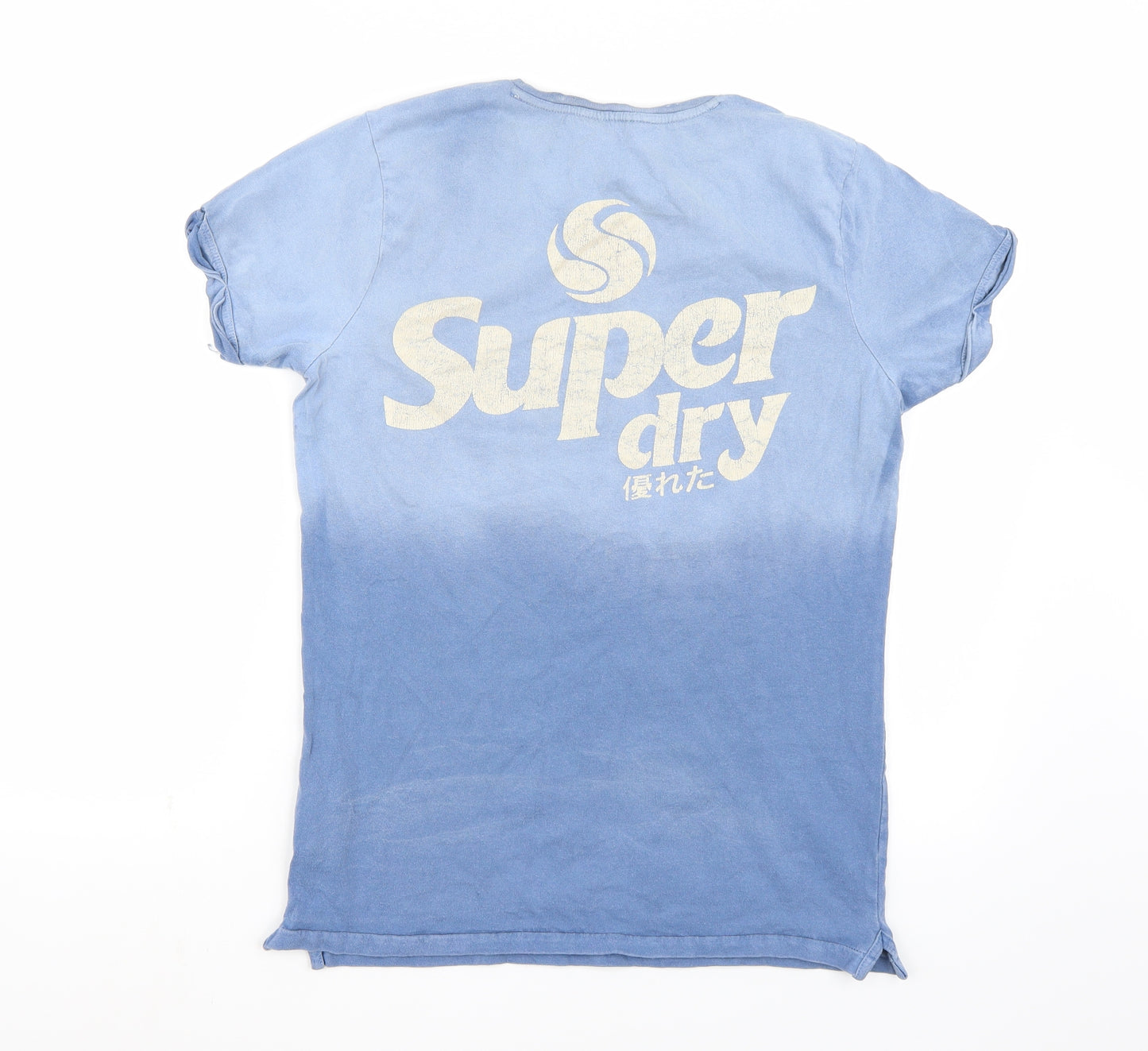 Superdry Mens Blue    T-Shirt Size S