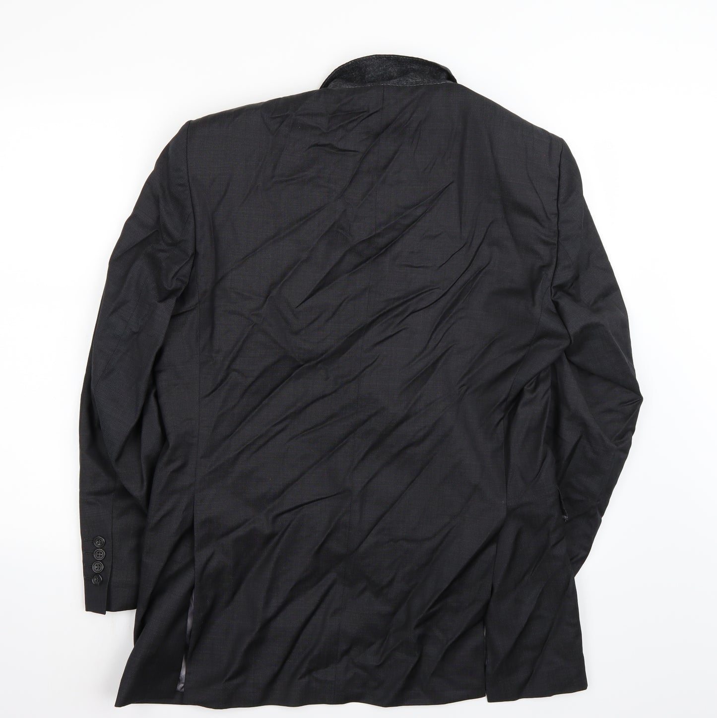 Paul Costelloe Mens Black   Jacket Suit Jacket Size 40