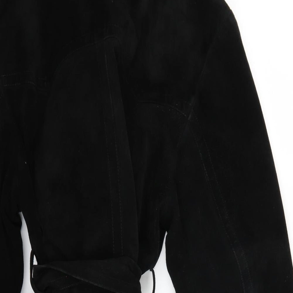 Genel Womens Black   Jacket Coat Size 12