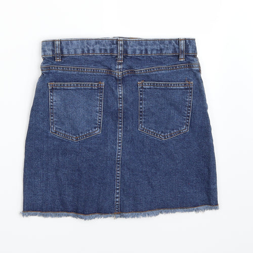 Denim & Co. Girls Blue   A-Line Skirt Size 12 Years