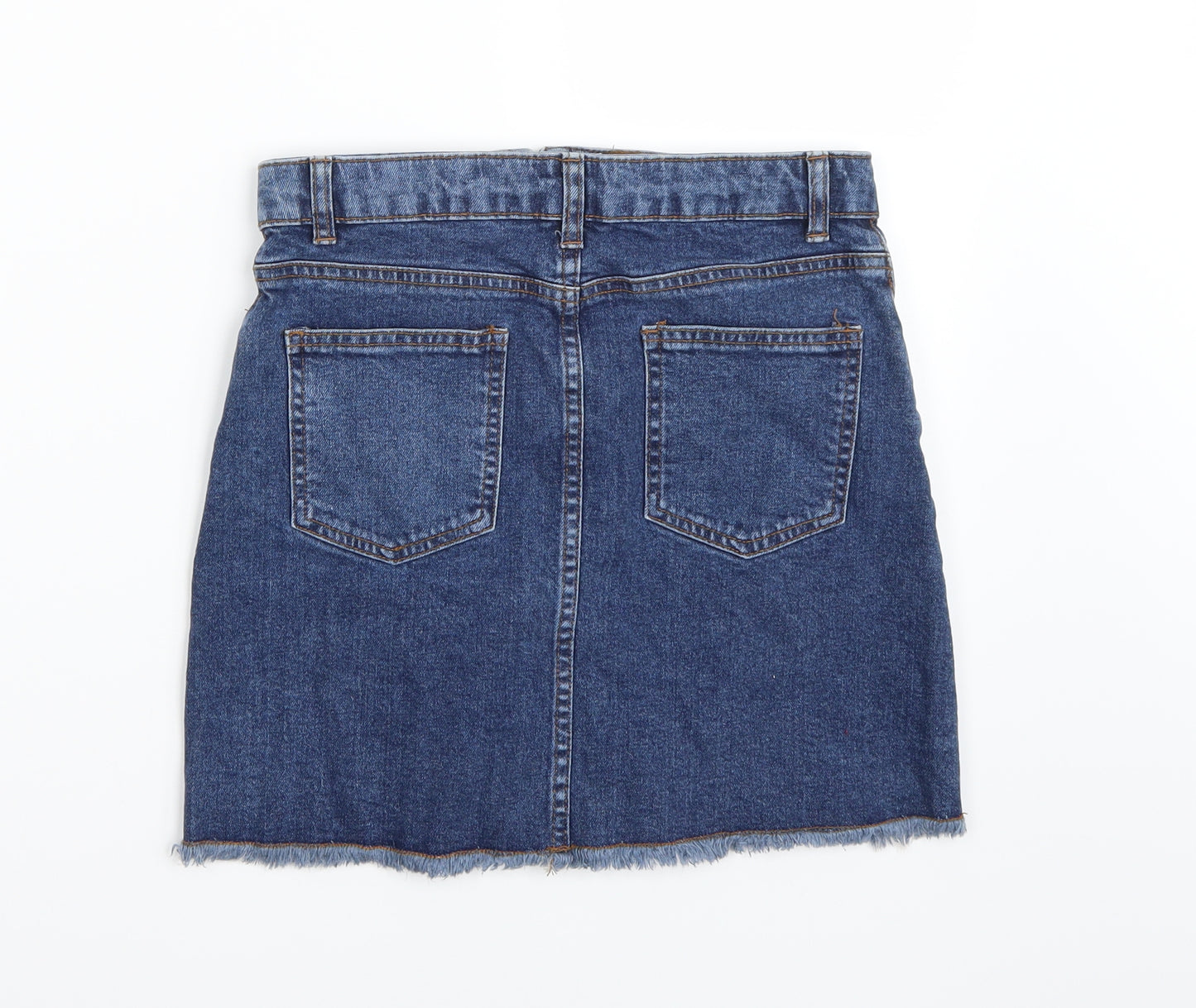 Denim & Co. Girls Blue   A-Line Skirt Size 12 Years