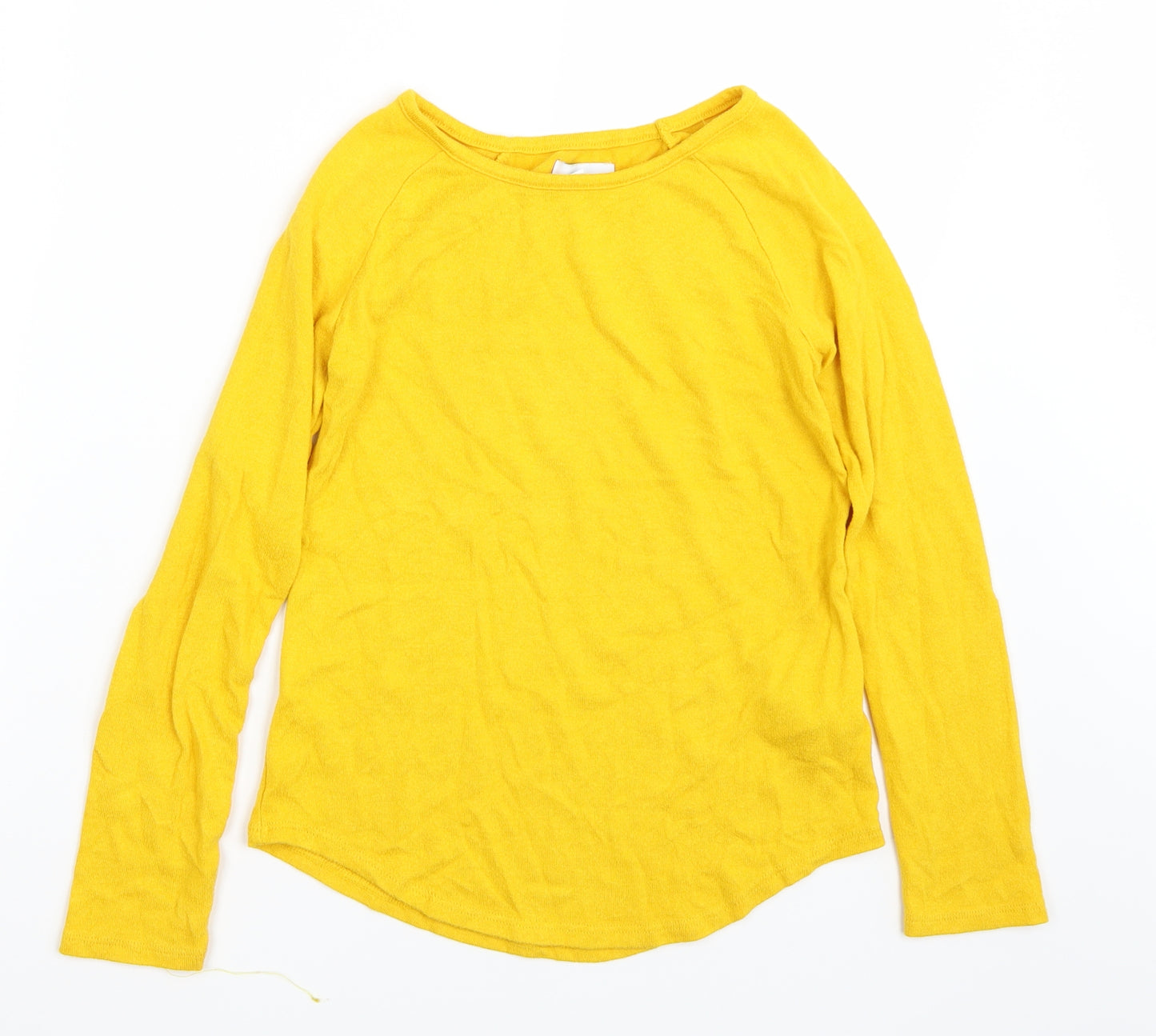 Old Navy Girls Yellow   Pullover Jumper Size 10-11 Years