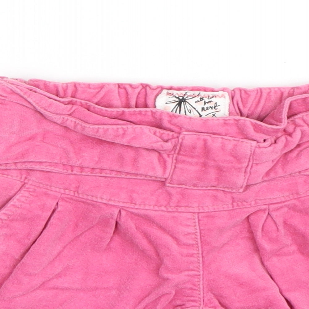 NEXT Girls Pink   Bermuda Shorts Size 2-3 Years