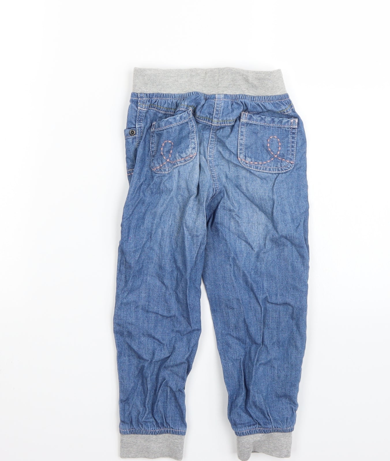 NEXT Girls Blue   Straight Jeans Size 3-4 Years