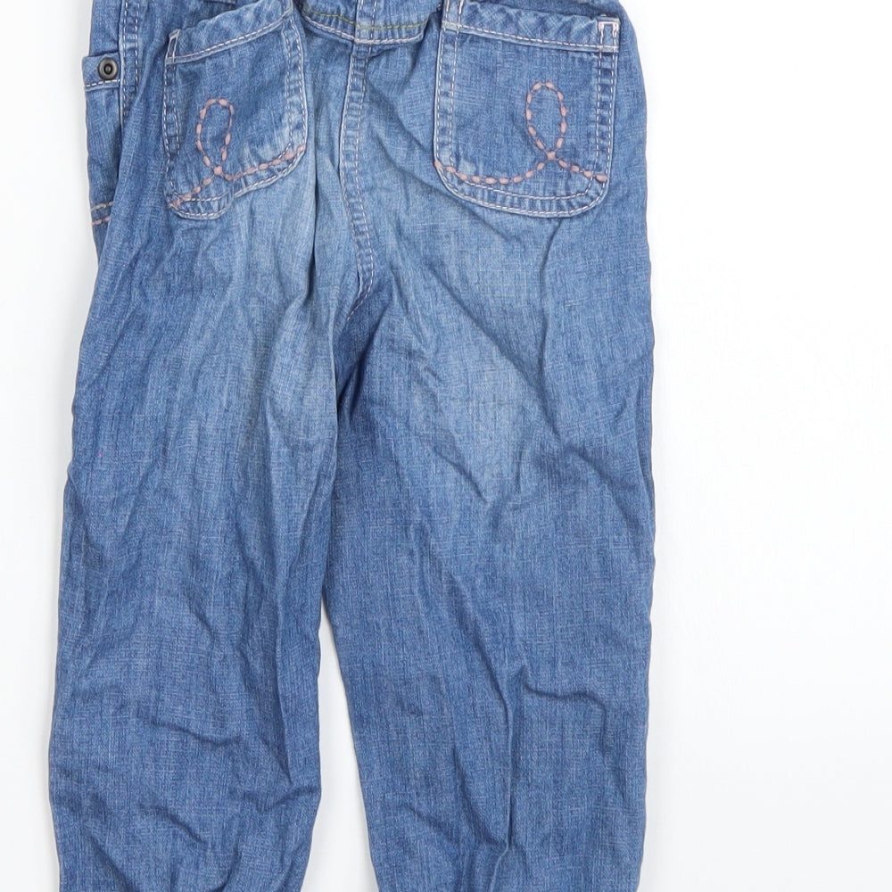 NEXT Girls Blue   Straight Jeans Size 3-4 Years