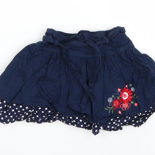 Preworn Girls Blue   A-Line  Size 2-3 Years