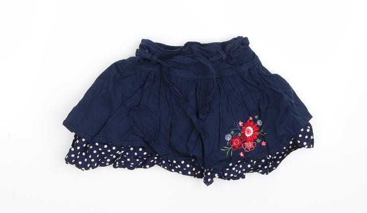 Preworn Girls Blue   A-Line  Size 2-3 Years