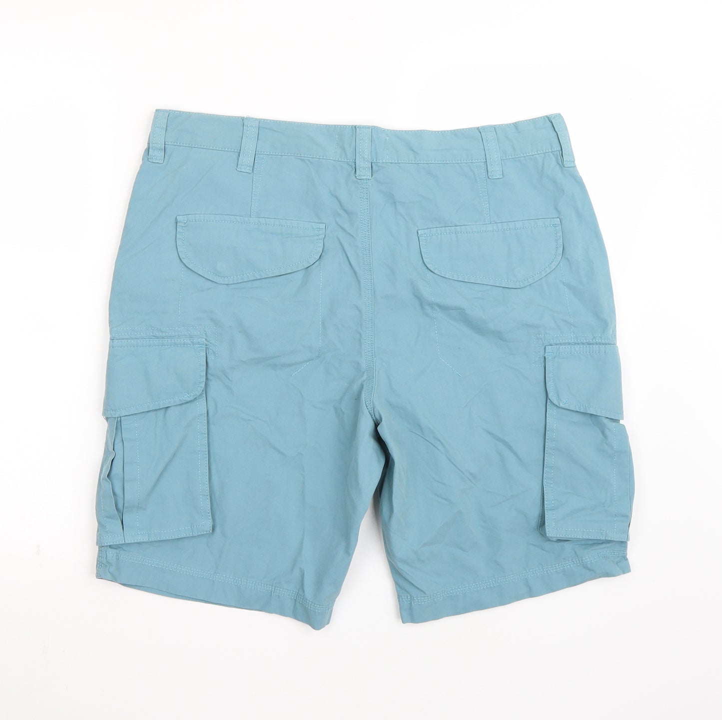 NEXT Mens Blue   Cargo Shorts Size 36