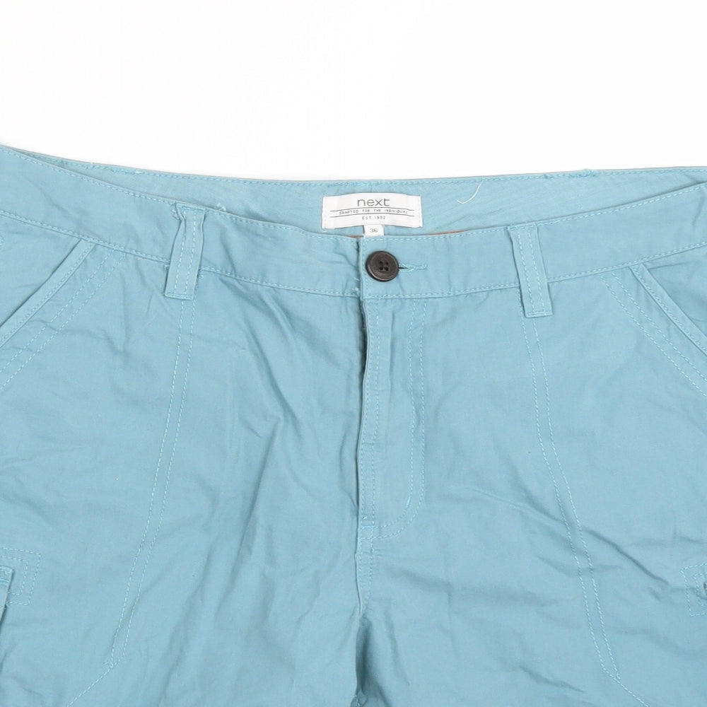 NEXT Mens Blue   Cargo Shorts Size 36