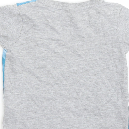TU Boys Blue   Basic T-Shirt Size 6-7 Years