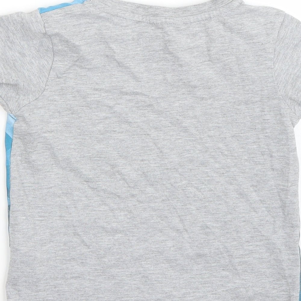 TU Boys Blue   Basic T-Shirt Size 6-7 Years