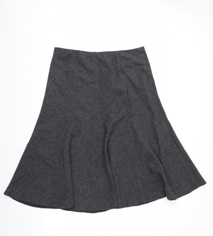 New Look Womens Grey Pleated Size 16