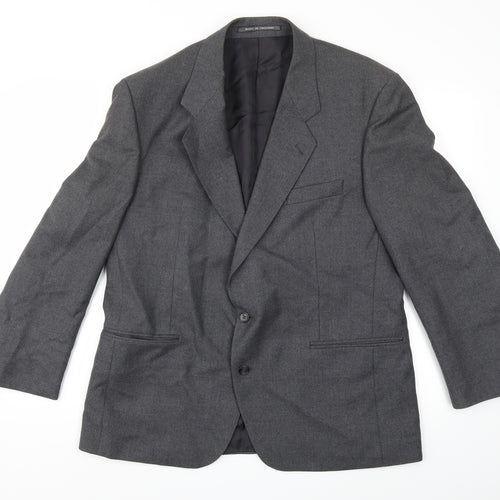 Preworn Mens Grey   Jacket Suit Jacket Size 44