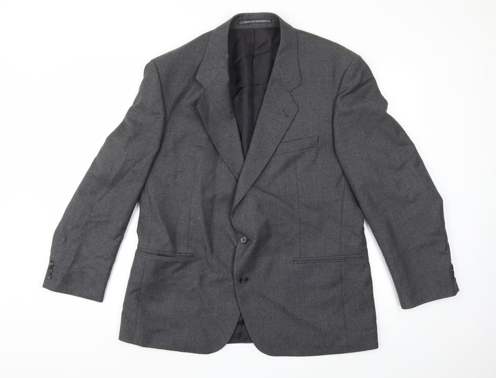 Preworn Mens Grey   Jacket Suit Jacket Size 44
