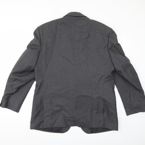 Preworn Mens Grey   Jacket Suit Jacket Size 44