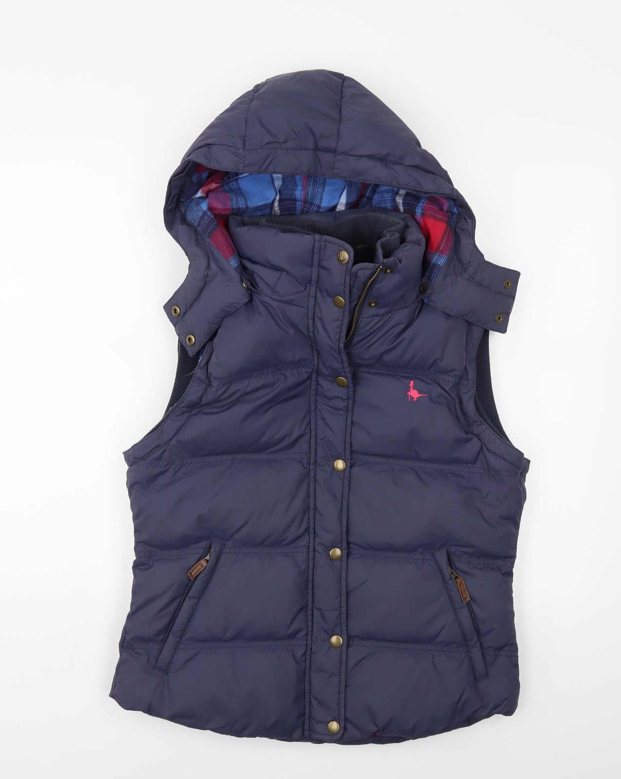 Jack Wills Womens Blue   Gilet Coat Size 12