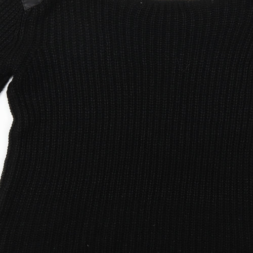 Atmosphere Womens Black  Knit Pullover Jumper Size 12