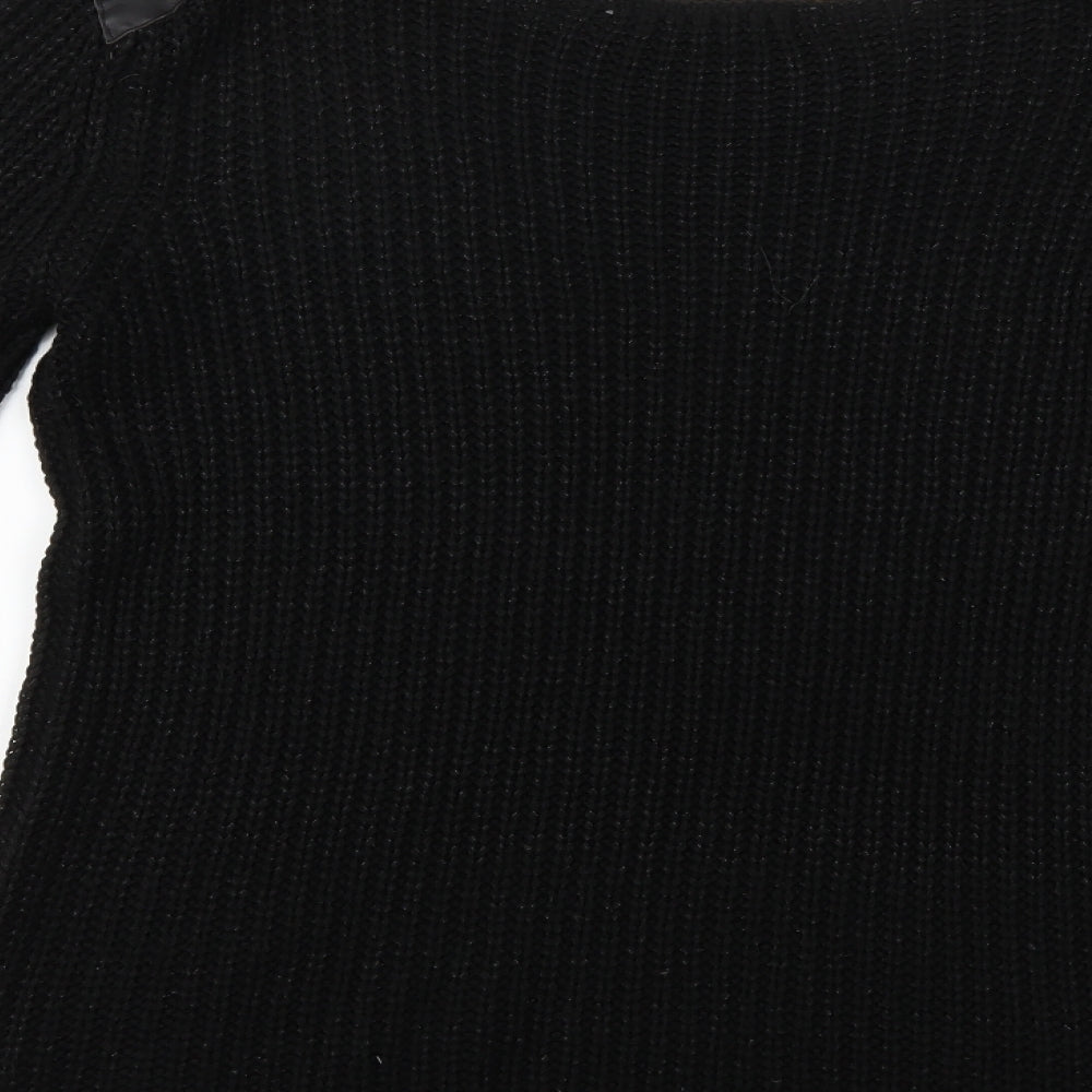 Atmosphere Womens Black  Knit Pullover Jumper Size 12