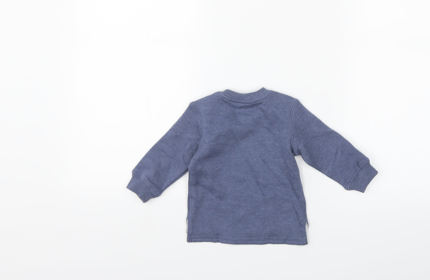 F&F Baby Blue   Pullover Jumper Size 3-6 Months  - CHRISTMAS