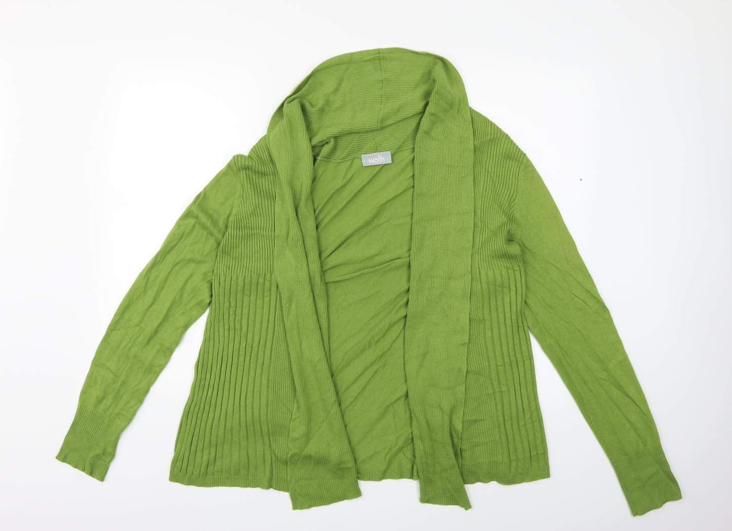 Wallis Womens Green  Knit Cardigan Jumper Size L