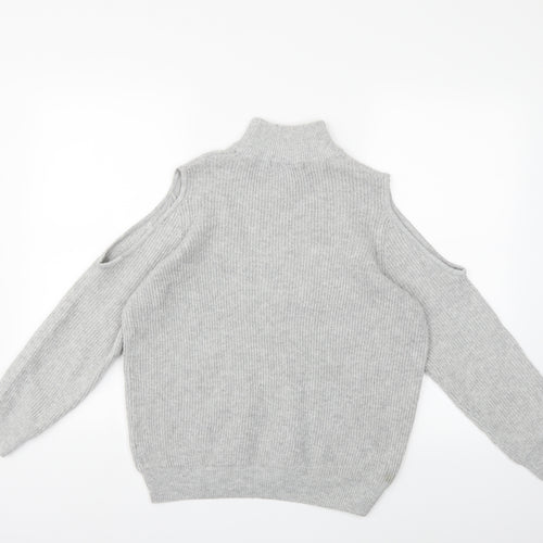 Atmosphere Womens Grey  Knit Pullover Jumper Size 10
