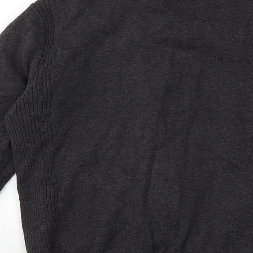Atlantic Bay Mens Grey   Pullover Sweatshirt Size M