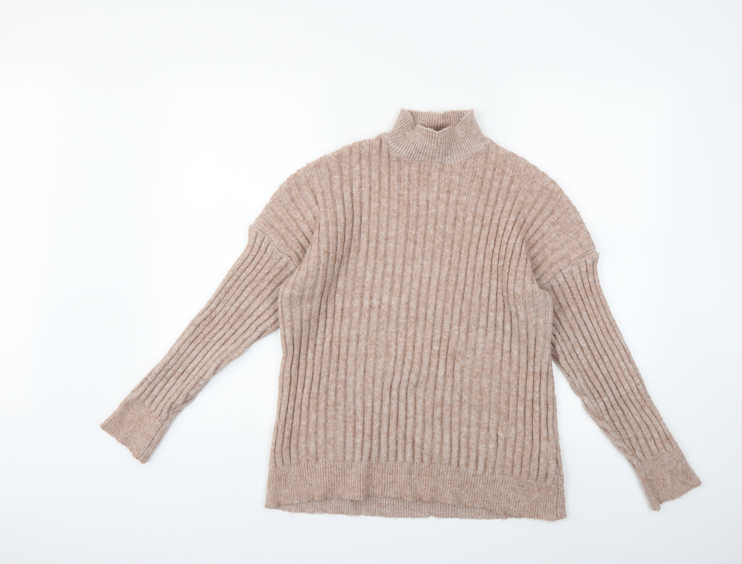 Primark Womens Brown  Knit Pullover Jumper Size 14